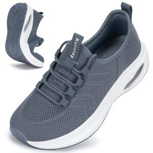 Gray Slip-On Sneakers